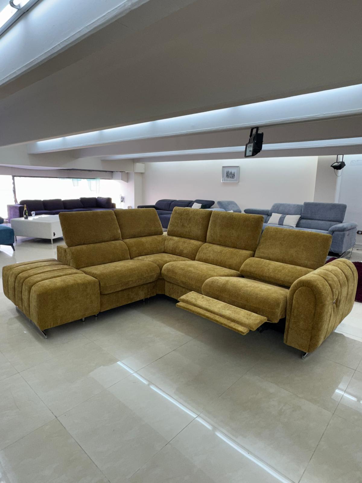 DIVANO COMPONIBILE MODELLO VENEZIA CON RELAX ELETTRICO